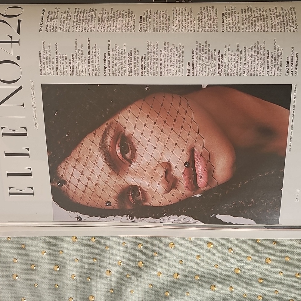 Elle Zazie Beetz Magazine Cover - May 2021 - Picture 3 of 4